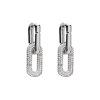 MARC JACOBS THE POP J MARC PAVE DROP EARRING 2P6JER001J75